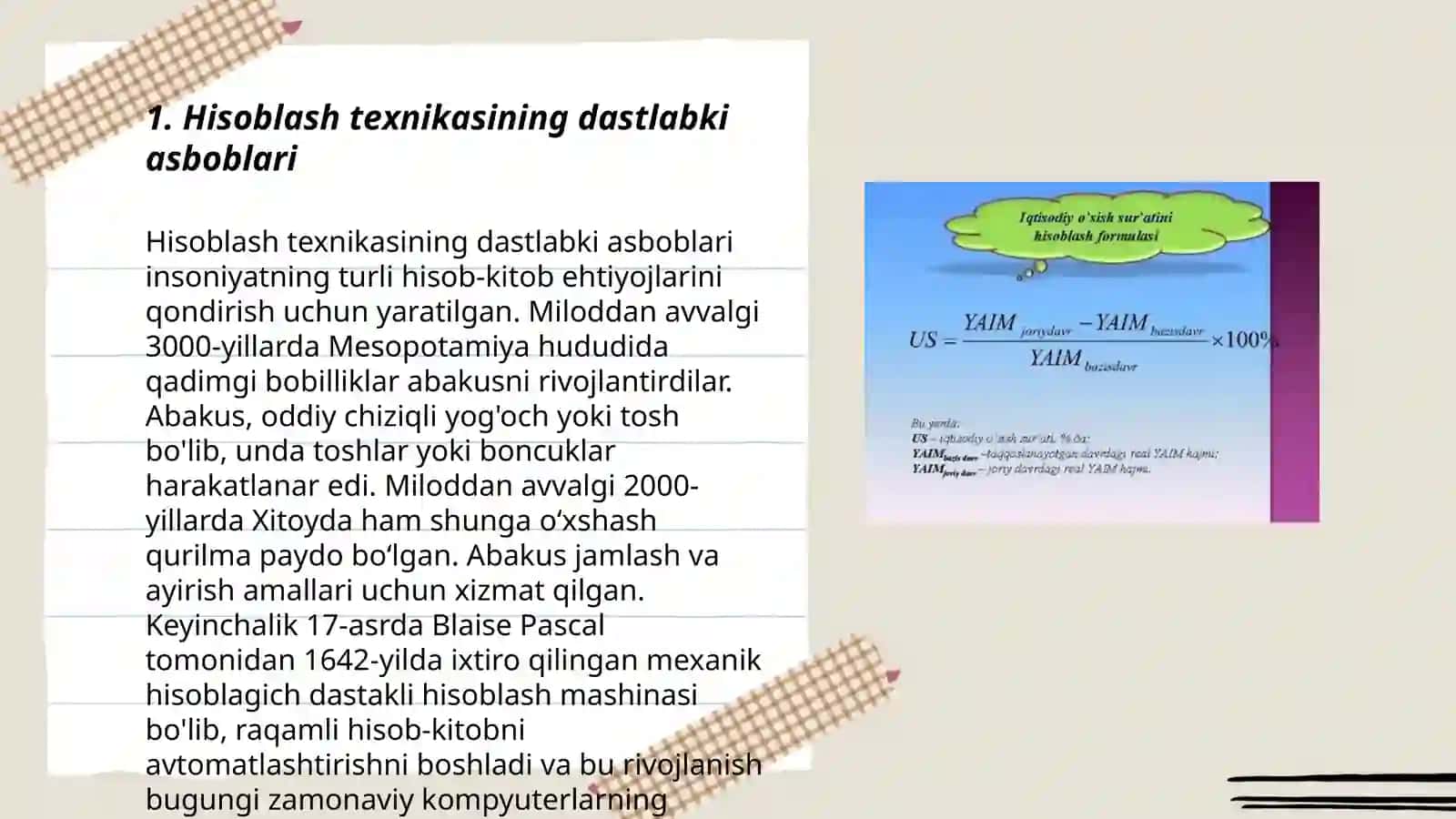 Fizika va astranomiya yo’nalishi 2-bosqich talabasi Abdusattarova Mahliyo 3