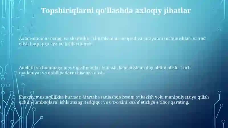 Kasb-hunarga yo'naltirishda boshqotirmalardan foydalanish 3