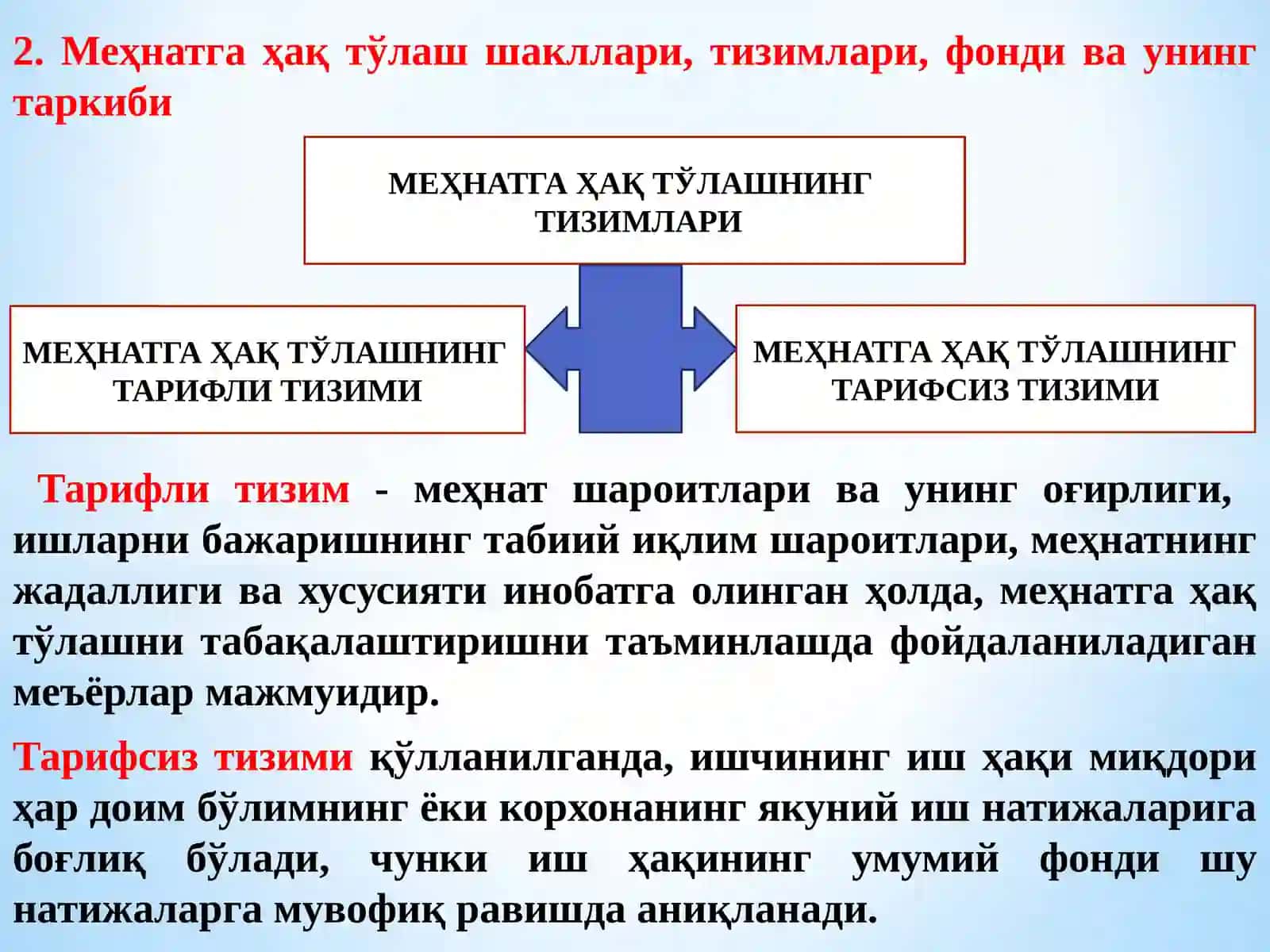 МЕҲНАТ ВА ИШ ҲАҚИ ҲИСОБИ 3