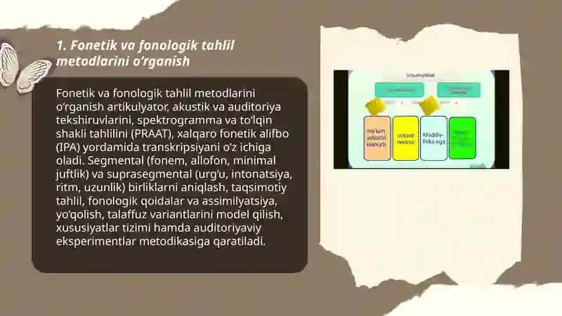 Lingvistik tahlil metodlarini órganish 3