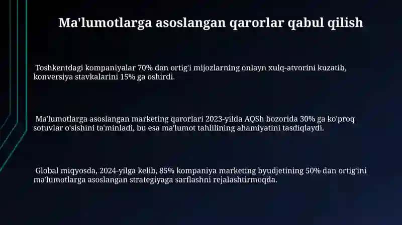 Marketingda axborotning roli 3