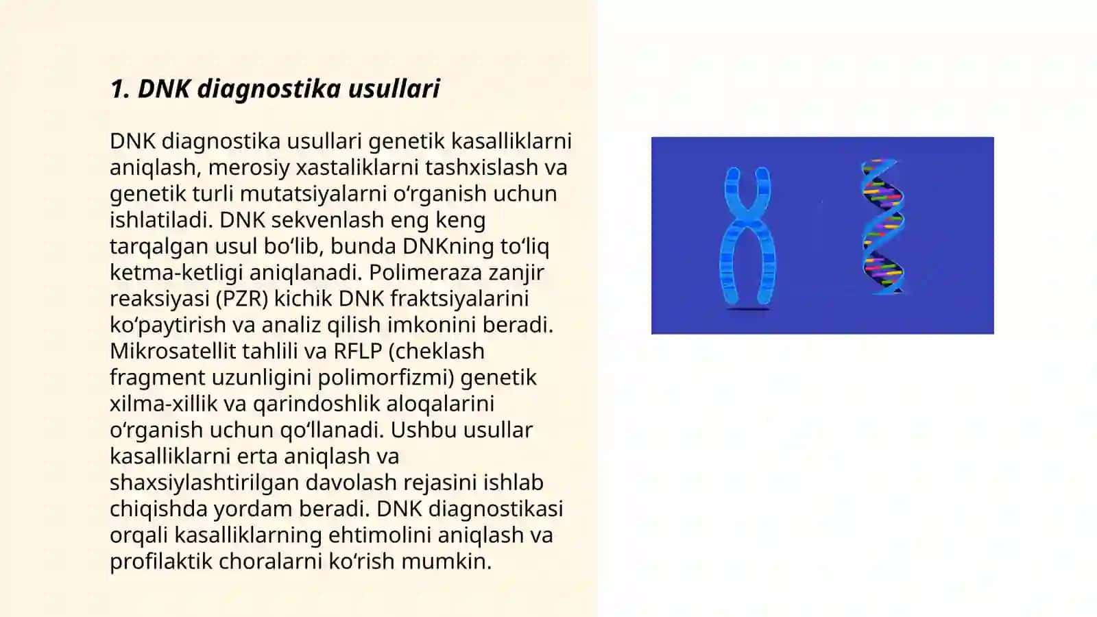 DNK diagnostika usullari 3