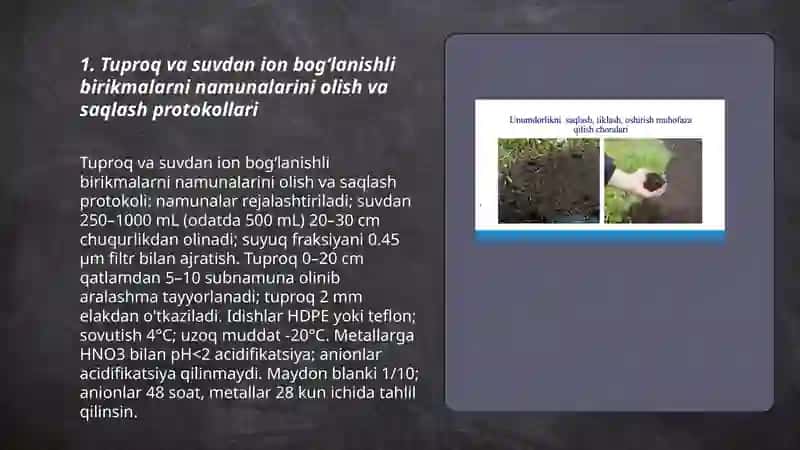 Ion bogʻlanishli birikmalarni tozalash usullari 3