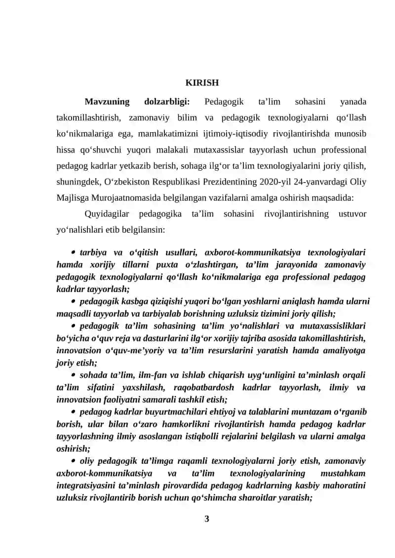 Abdulla Avloniyning asarlaridagi pedagogik gʻoyalari KURS ISHI 3