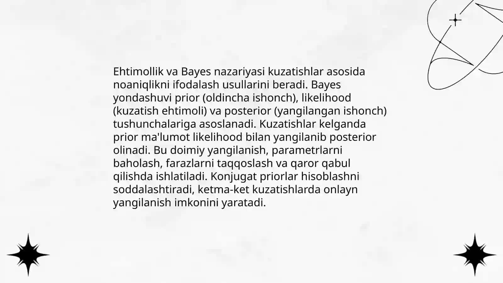 Ehtimollik va Bayes nazariyasi 3
