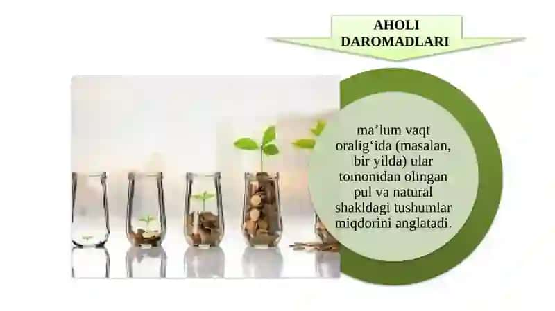 Aholi daromadlari 3