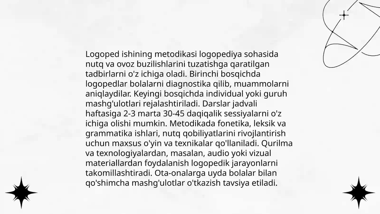 Maxsus maktabgacha ta’lim tashkilotidagi guruhlar va undagi logoped ishi bilan tanishish 3