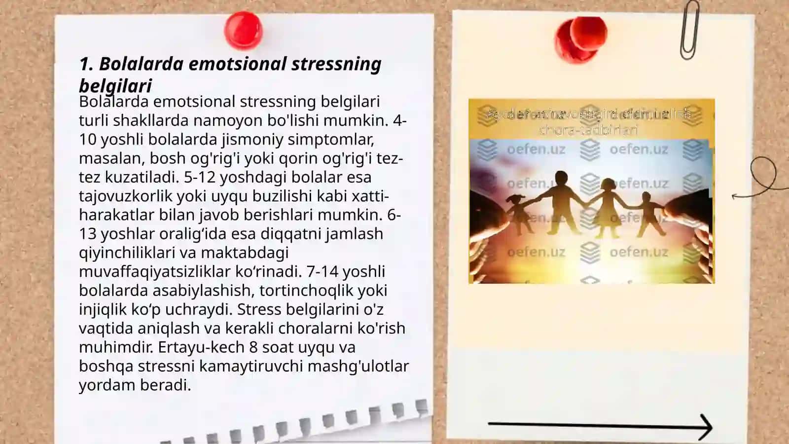 Bolalarda emotsional stressni oldini olish usullari 3