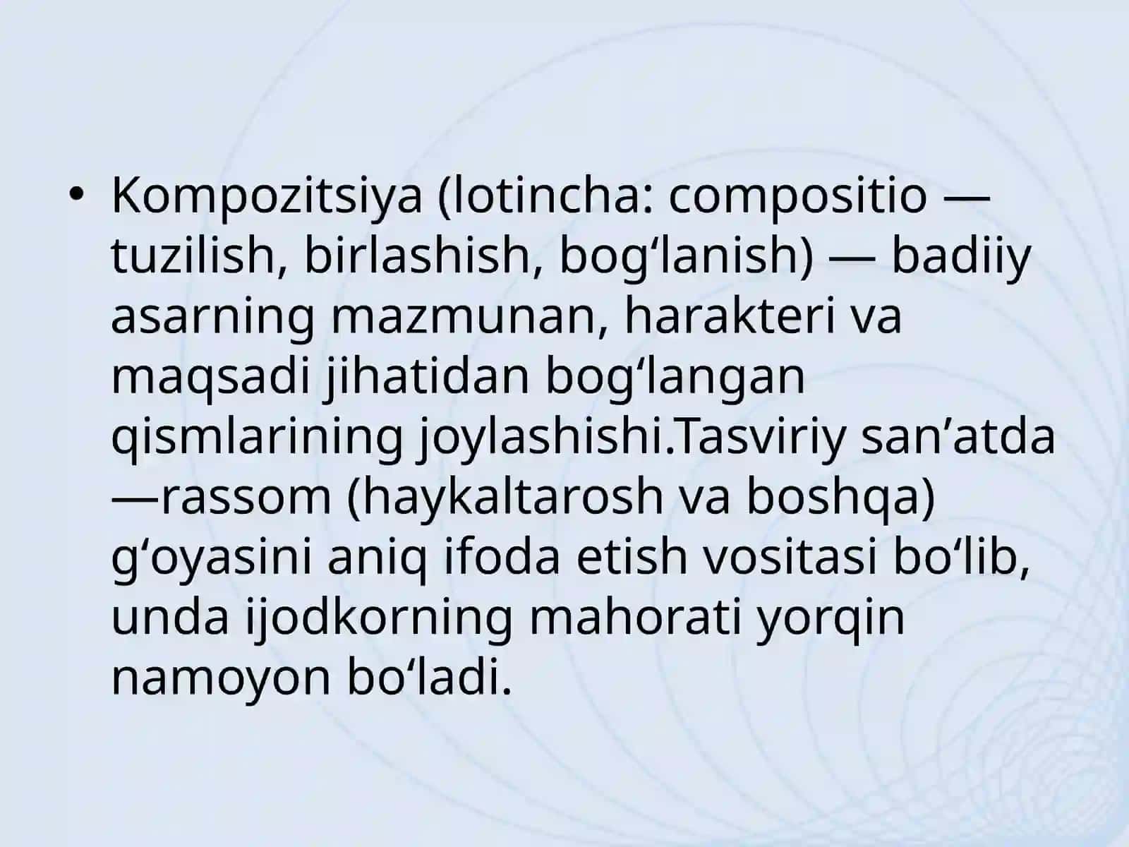 Shaharsozlik va landshaft loyihalloyihalash 3