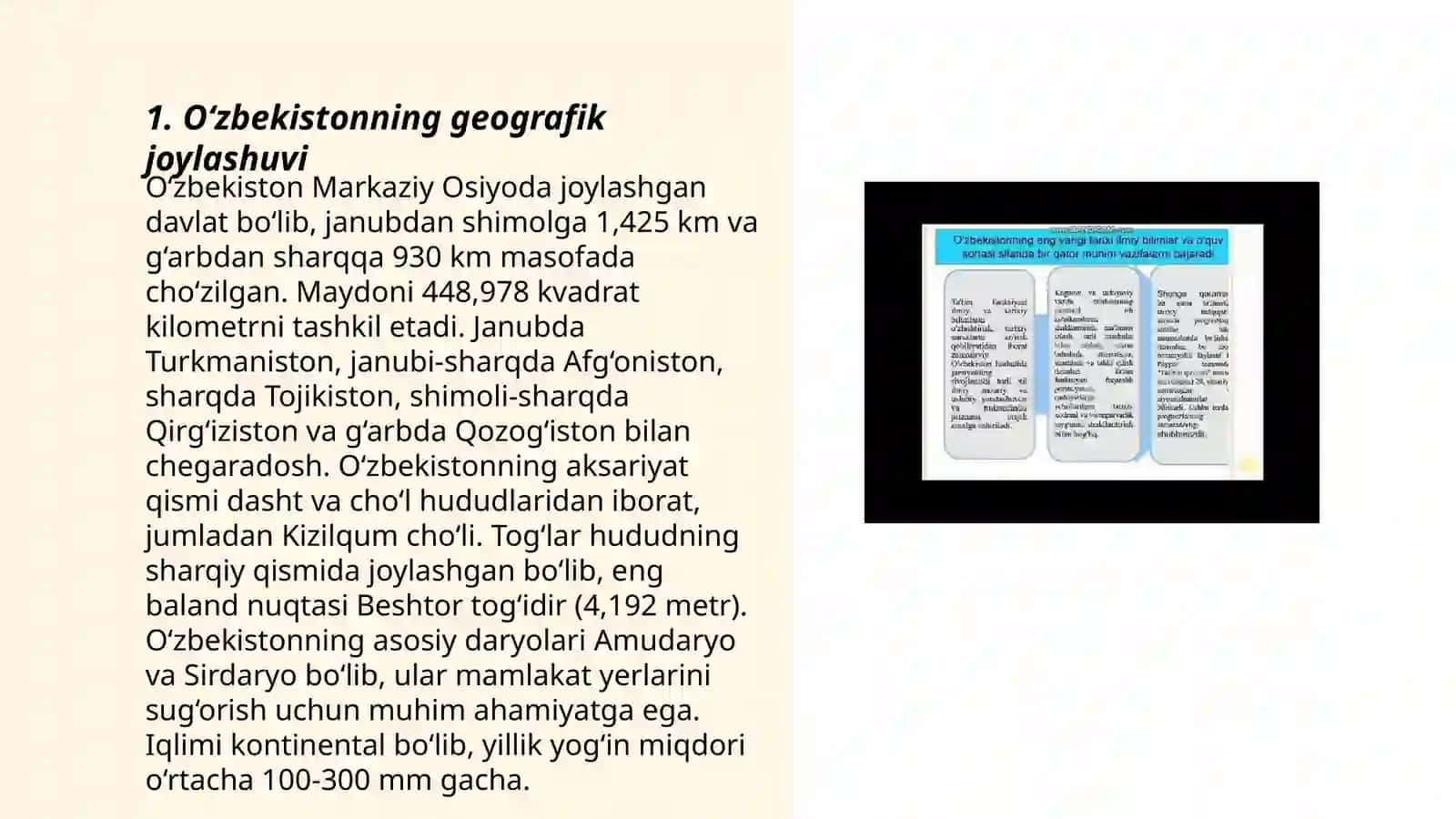 O'zbekistoning landshaft sinflari 3
