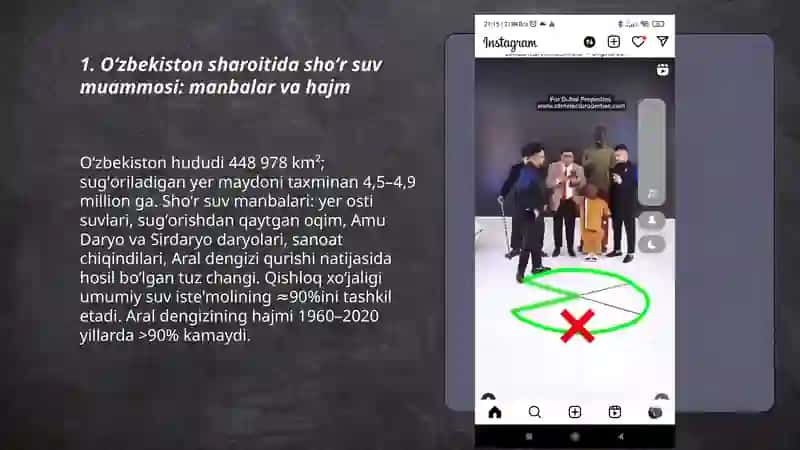 Oʻzbekiston sharoitida shoʻr suvlarni chuchuklashtirish gʻoyasini yaratish 3