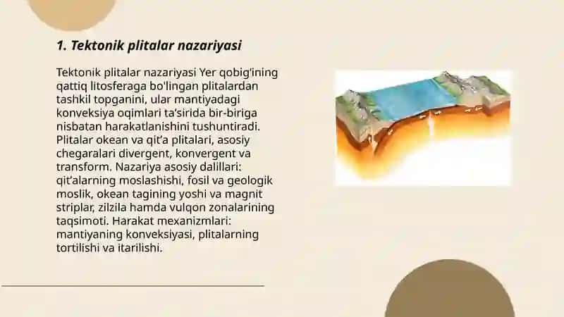 Tektonik jarayonlar 3