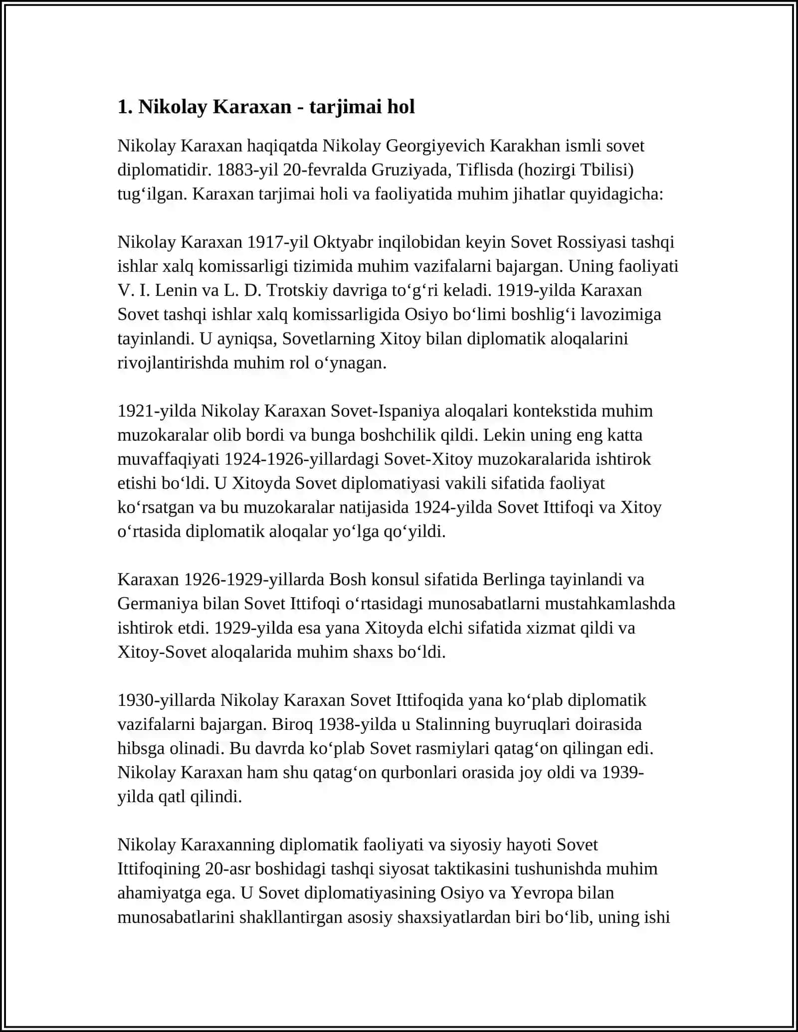 NIKOLAY KARAXAN AYOLLAR KETMONLARI BILAN RASMI HAQIDA 3