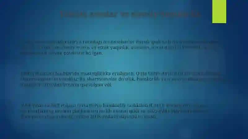 Tarixiy asoslar va siyosiy hamkorlik 3