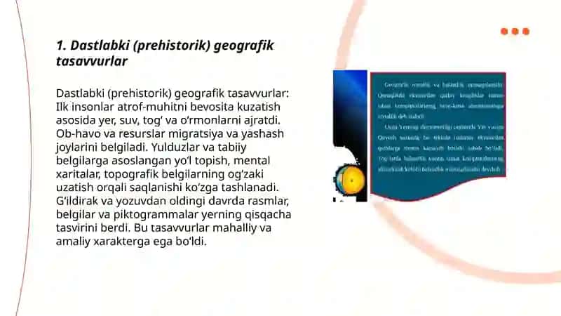 Geografiyaning rivojlanish bosqichlari 3