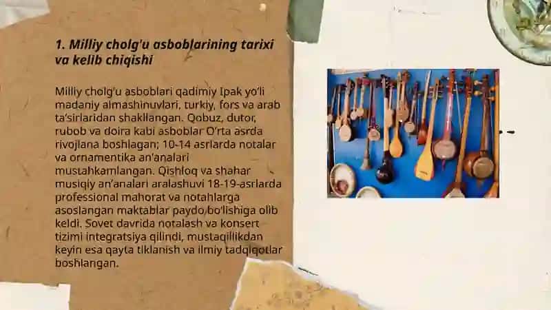 Milliy cholg'u asboblari 3