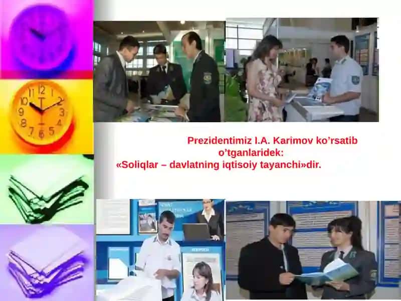Soliq tizimining huquqiy asoslari Soliq to`lovchining huquq va majburiyatlari 3