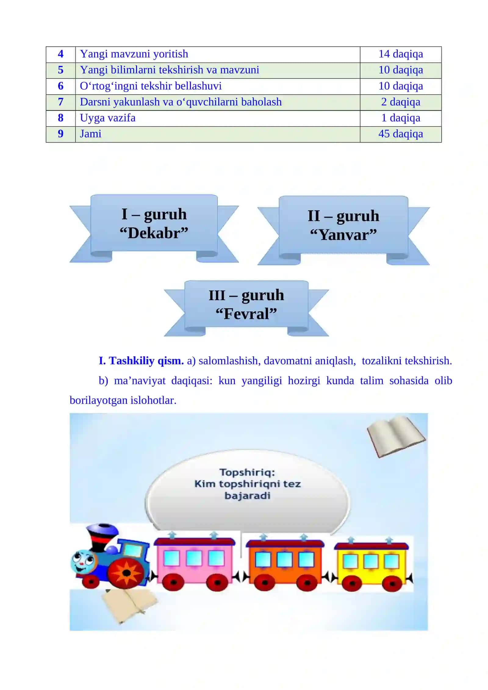 1-sinf matematika Bir nechta sonni qoʻshish dars ishlanma 3