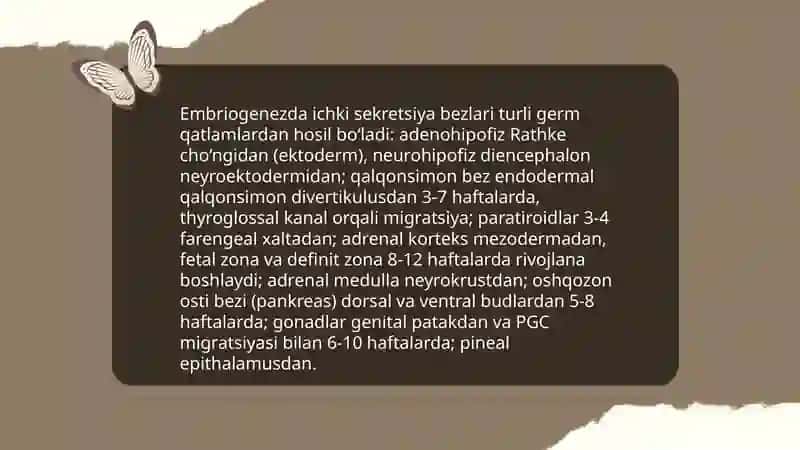 Ichki sekretsiya bezlarning yoshga xos xususiyatlari 3