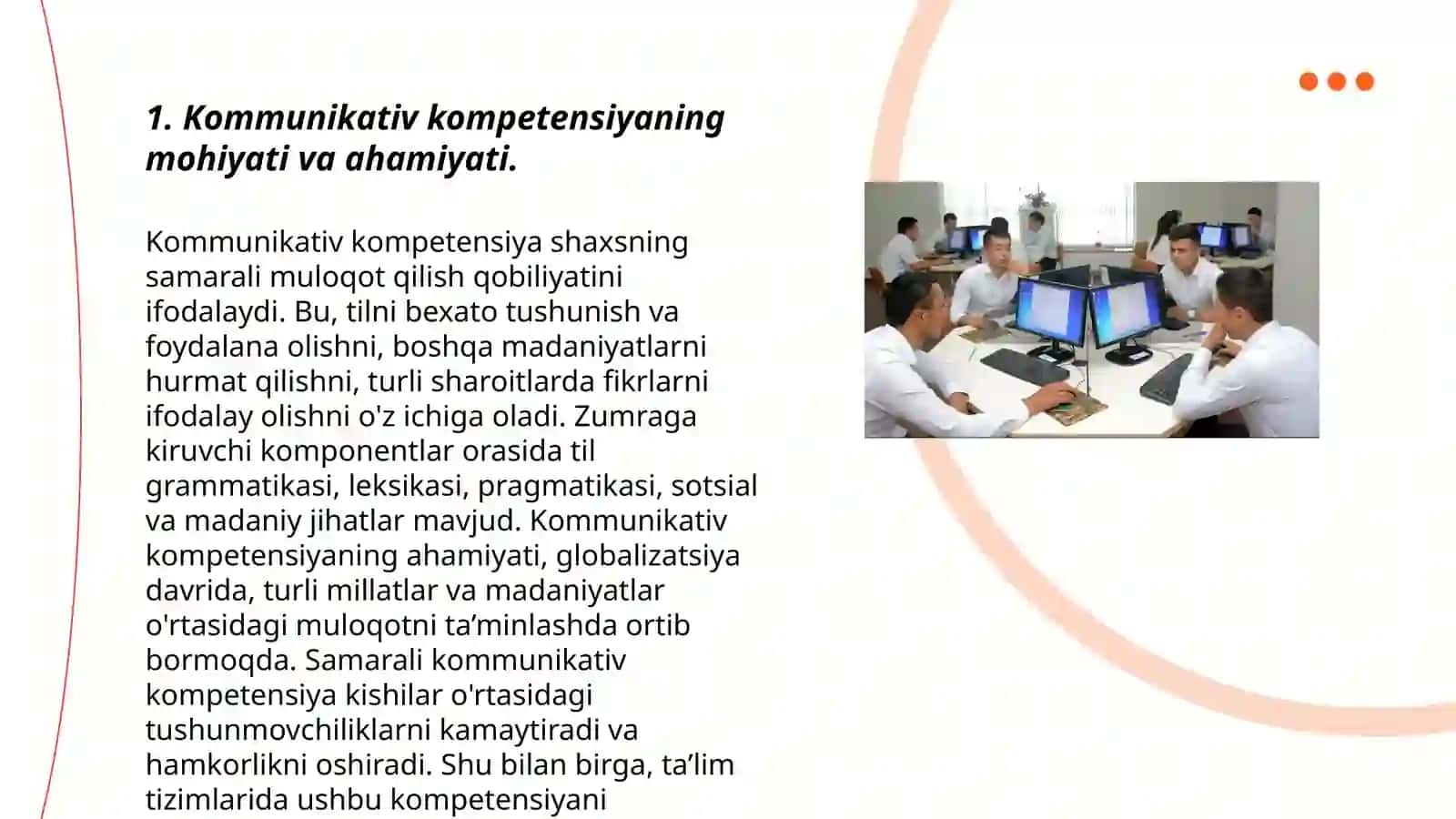 Kommunikativ qobiliyatining oʻrni 3