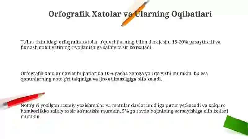 Oʻzbek Orfografiyasi: Davlat Siyosatining Asosiy Tarkibiy Qismi 3