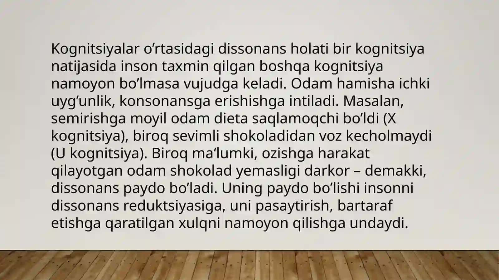 L.Fistengerningkognitivdissonansnazariyasi 3