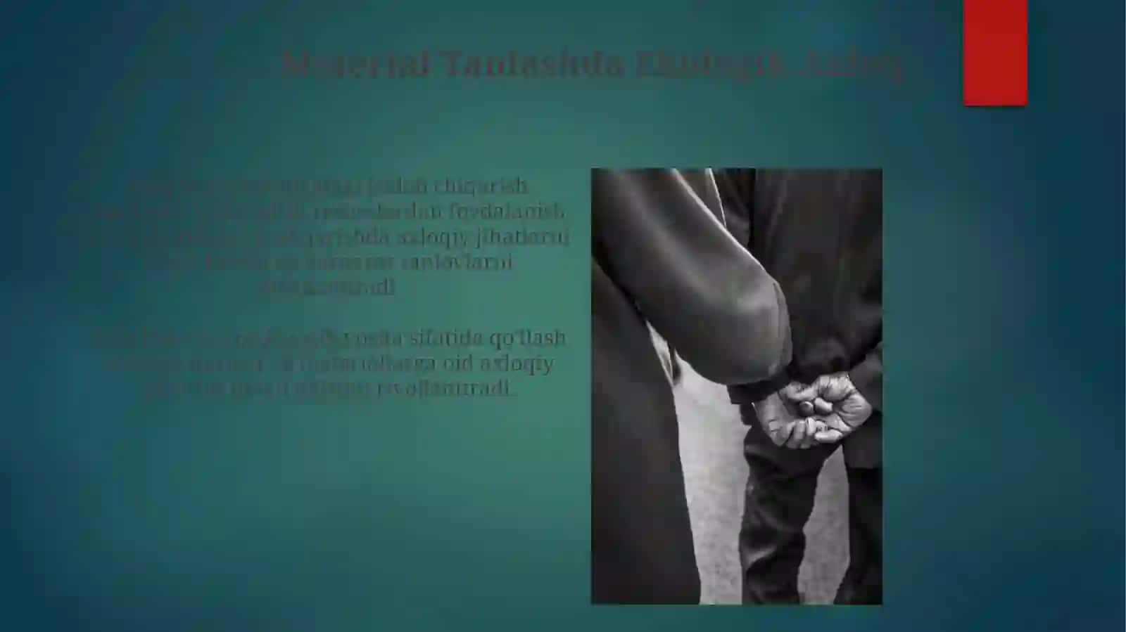 Xalq hunarmandchiligi ishlab chiqarish usullarini tahlil qilish va chiqindilarni boshqarishda axloqiy jihatlarni ochib berish 3