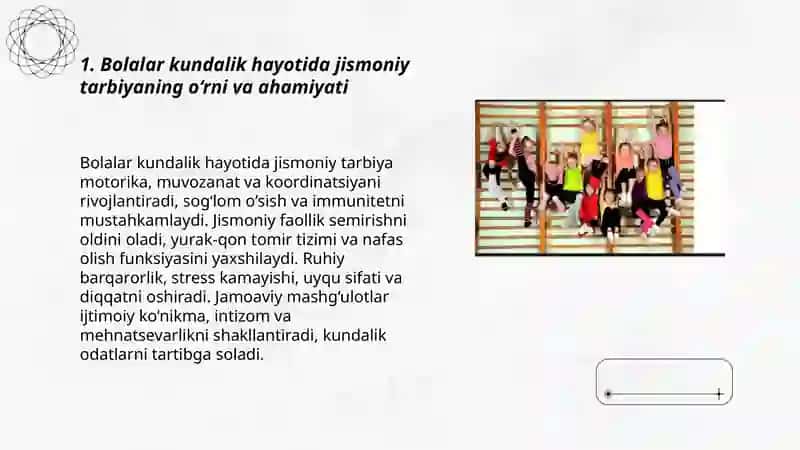 Bolalar kundalik hayotida jismoniy tarbiya 3