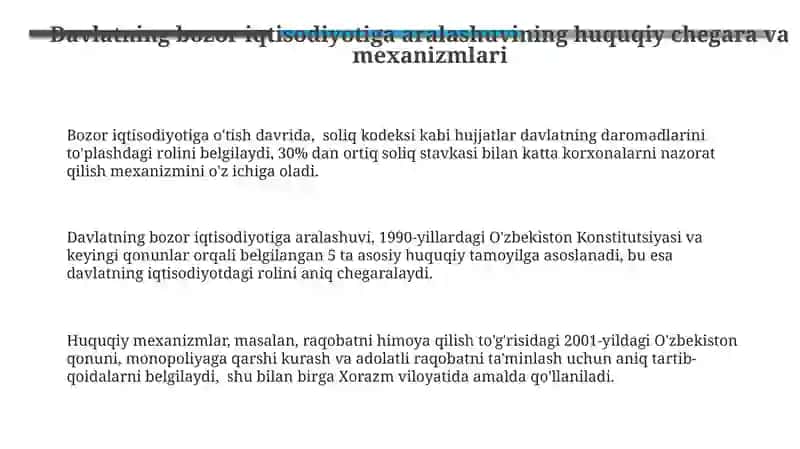 Huquqiy asoslar va bozor iqtisodiyoti 3