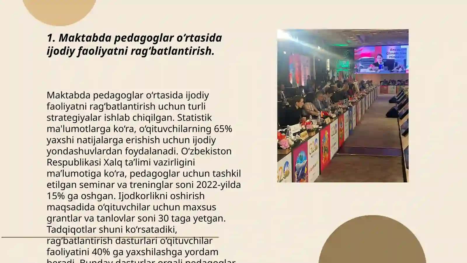 Maktabda pedagog xodimlar oʻrtasida sogʻlom raqobat muhitini yaratish 3