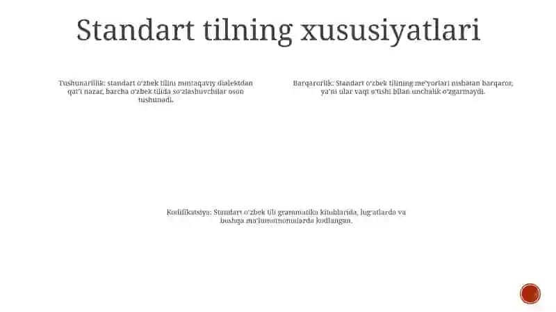 Oʻzbek Tilining Adabiy Me'yorlari 3