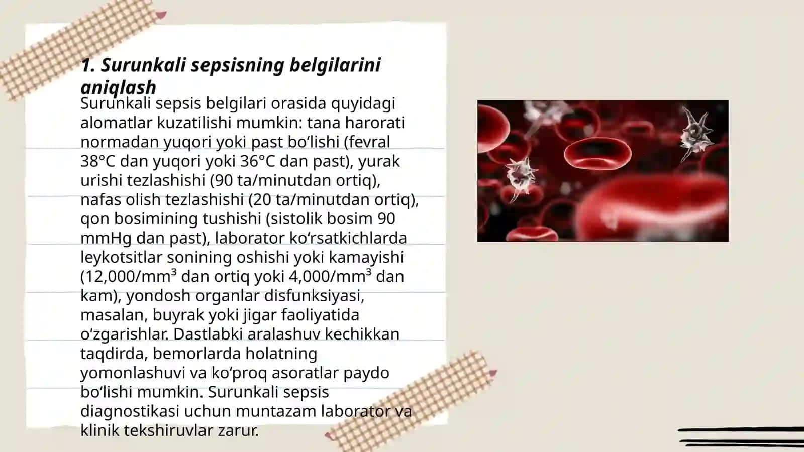 Surunkali sepsis va OITS 3