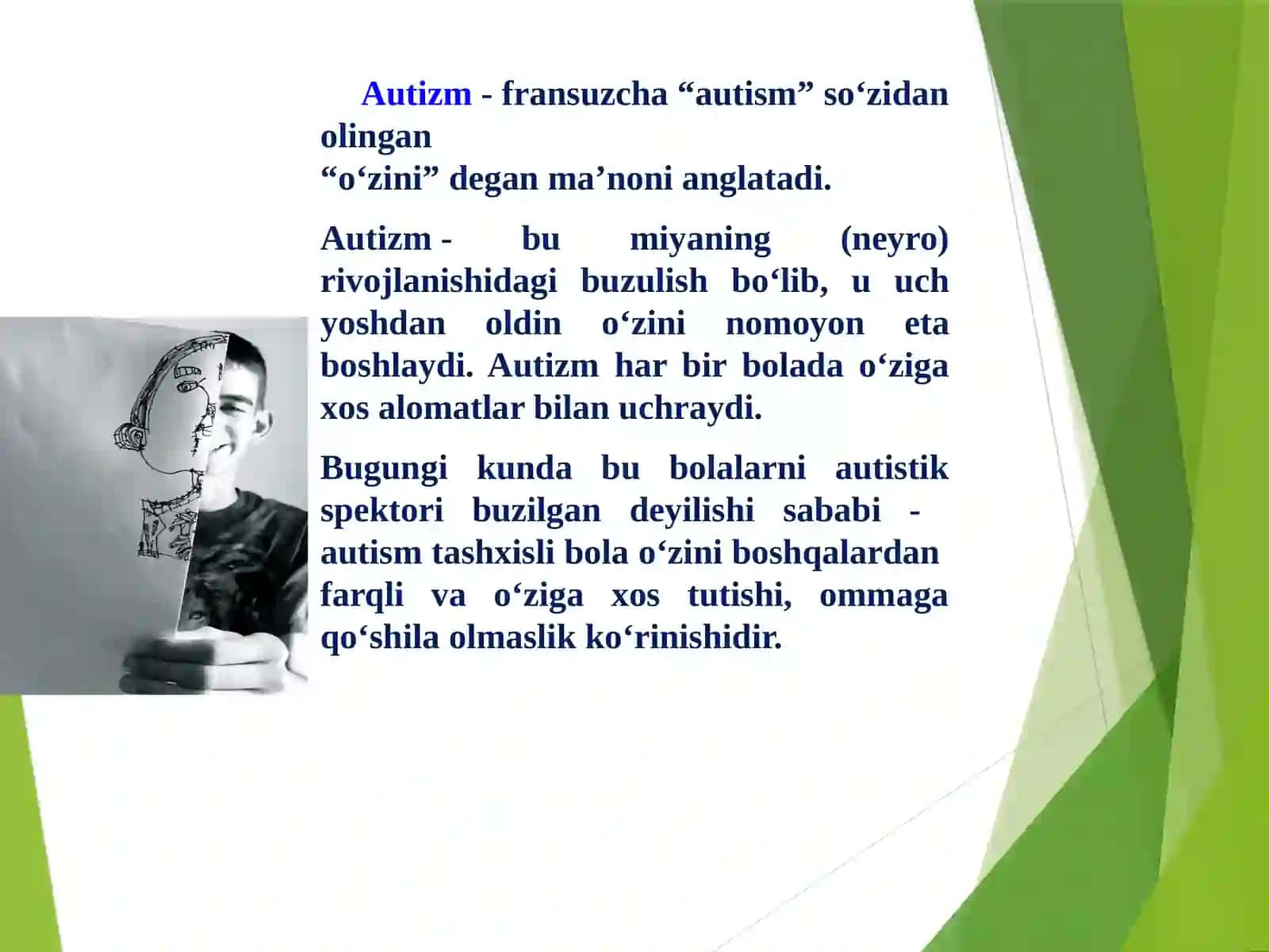 AUTISTIK SPEKTORI BUZILGAN 1- SINF O‘QUVCHILARINING PSIXOLOGIK XUSUSIYATI 3