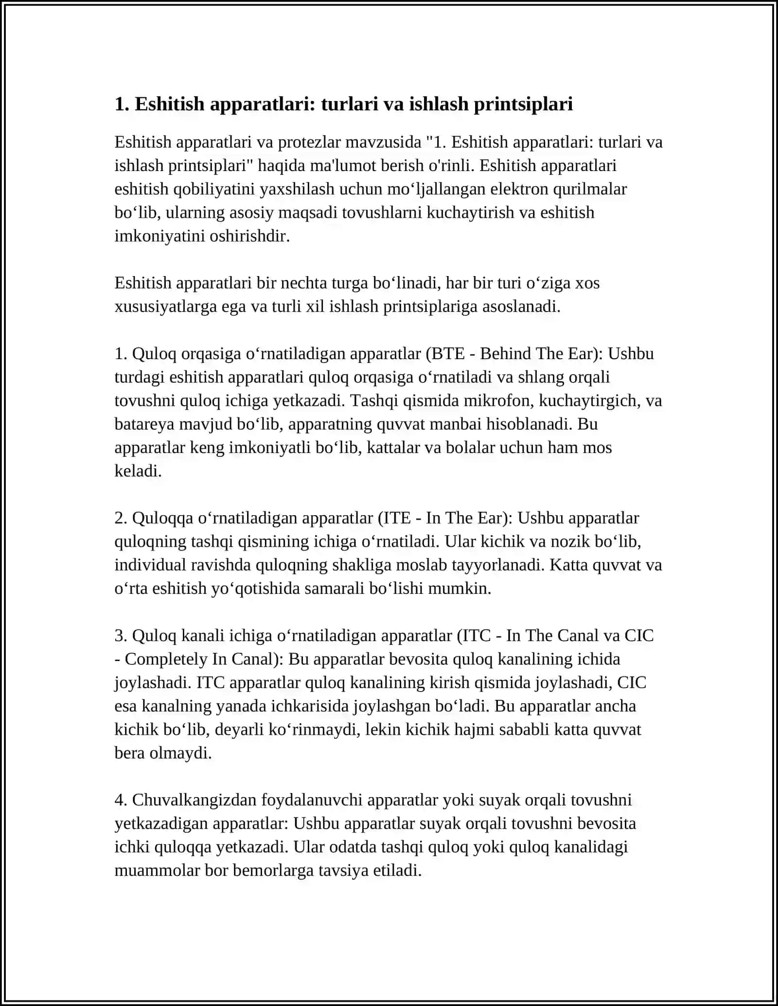 ESHTISH APPARATLARI VA PROTEZLAR 3