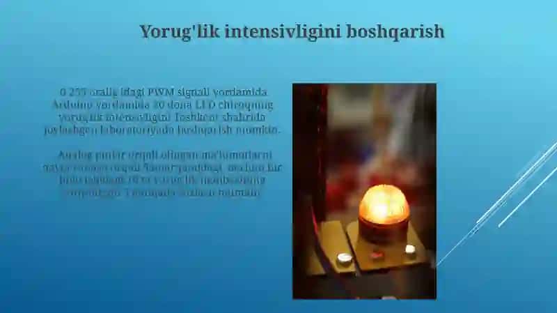 Arduino Yoritish Qurilmalari 3