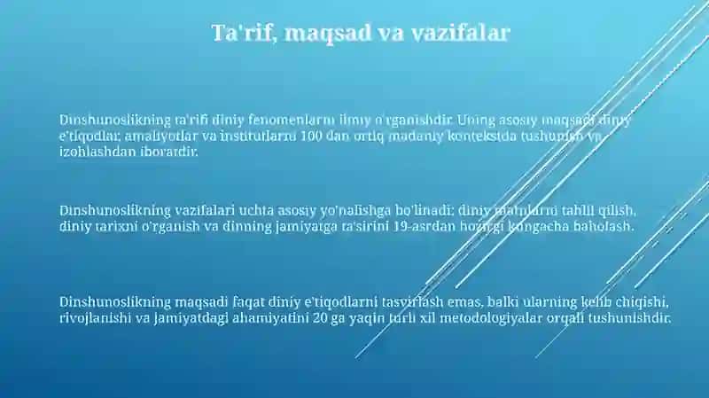 DinshunoslikfanigaKirish 3