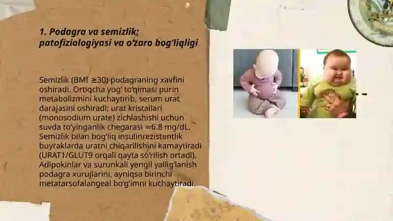 Podagra va semizlikni bartaraf etuvchi vositalar 3