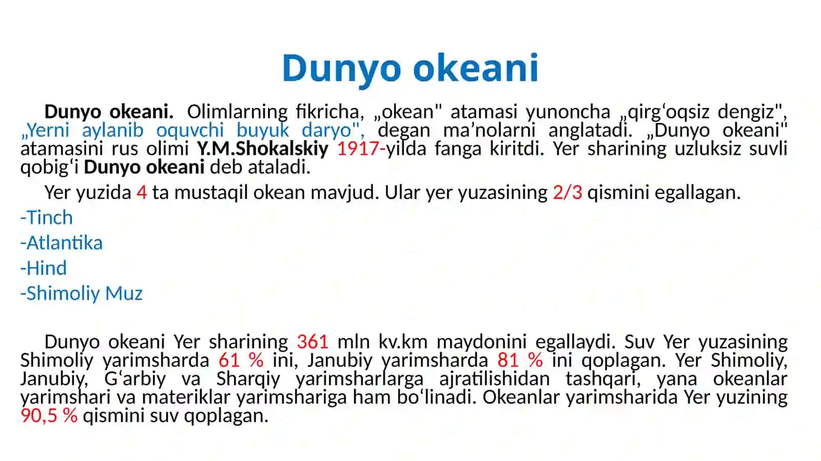 Quruqlik Gidrologiya 3
