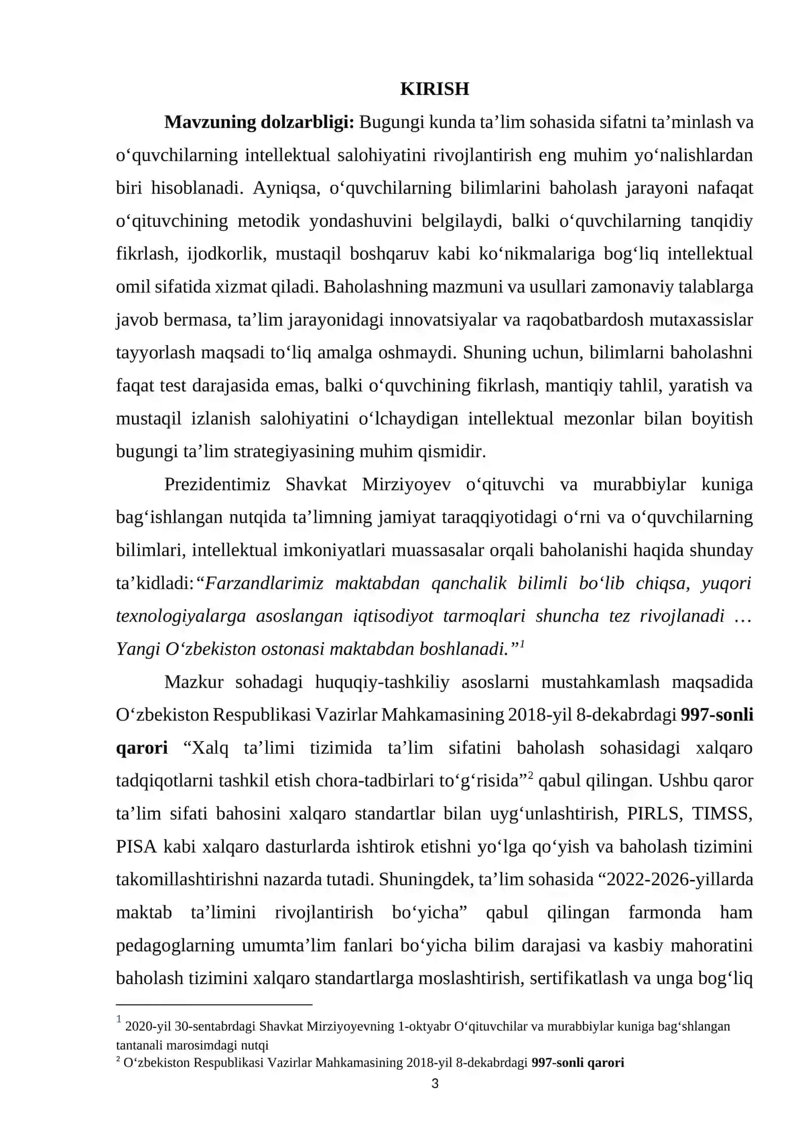O‘QUVCHILAR BILIMLARINI BAHOLASH INTELLEKTUAL OMIL SIFATIDA 3