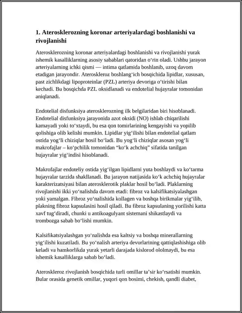 YURAK ISHEMIK KASALLIKLARINING KELIB CHIQISHI PATOFIZIOLOGIYASI 3