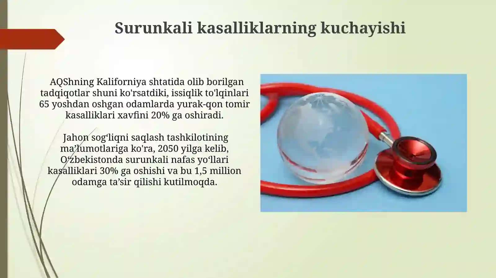 Iqlim isishi oqibatlarining aholi sogʻligiga taʼsiri 3