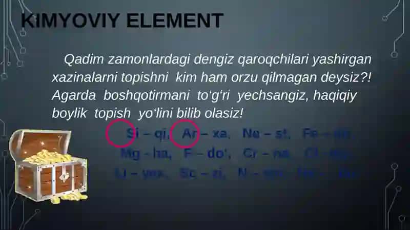 O‘tilgan mavzular yuzasidan takrorlash 3