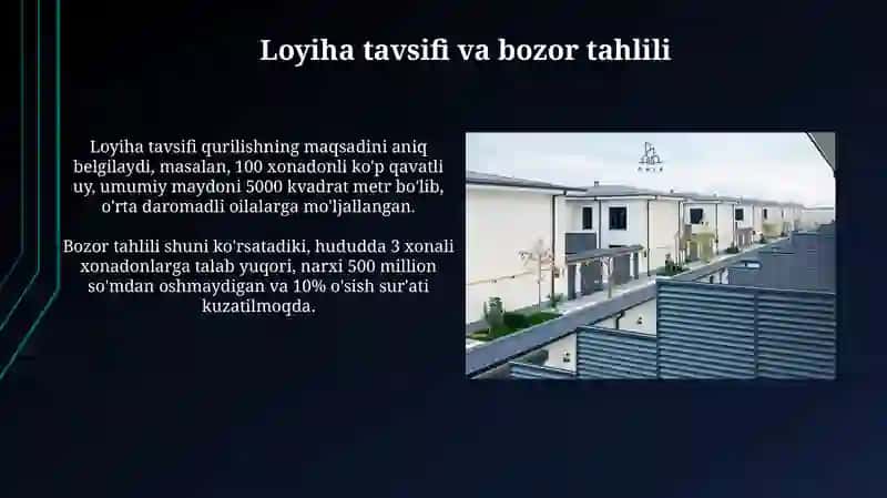 Turar joy komplekslari qurilishini tashkil etish va taqmiviy rejalashtirish 3