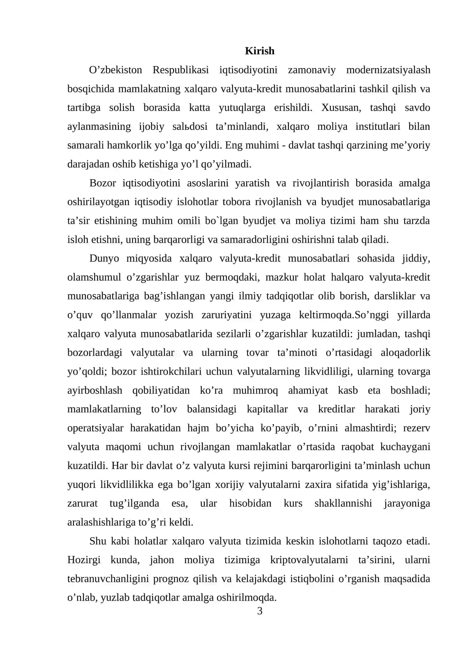 Xalqaro valyuta tizimi, uning harakatini tartibga soluvchi xalqaro tashkilotlar 3