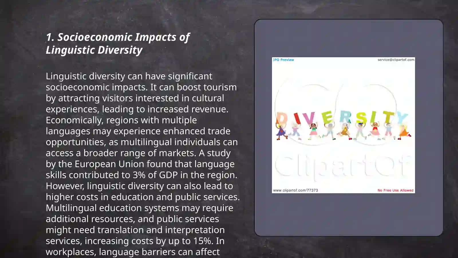 Linguistic diversity and poverty 3