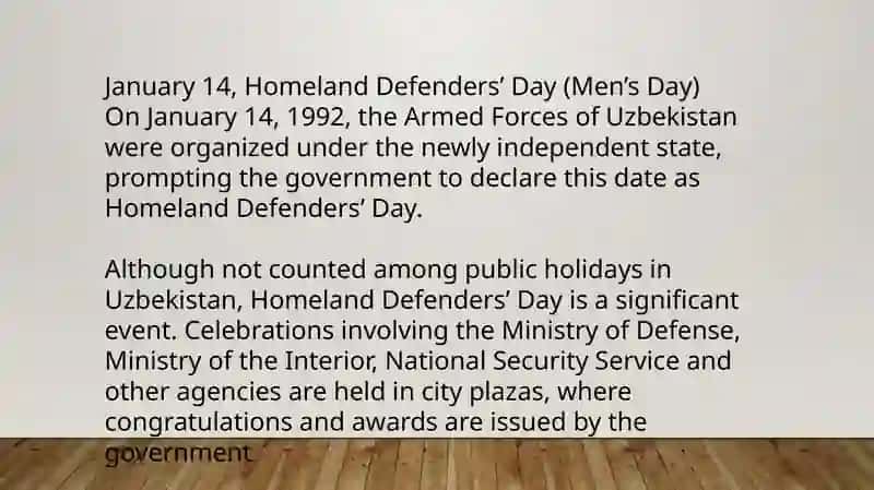 National holidays 3