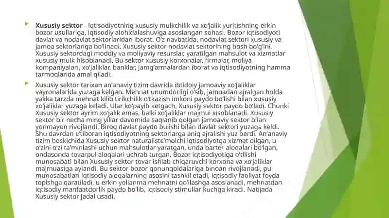 Xususiy sektor ni rivojlantirish Islom korporatsiyasi 3