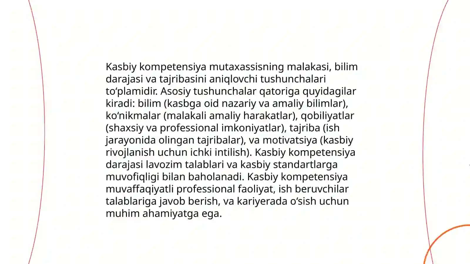 Kasbiy kompetensiya va uning nisbat yondashuvlari 3