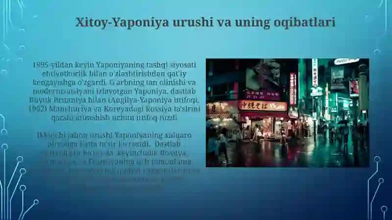 Xitoy-Yaponiya urushi va uning oqibatlari 3