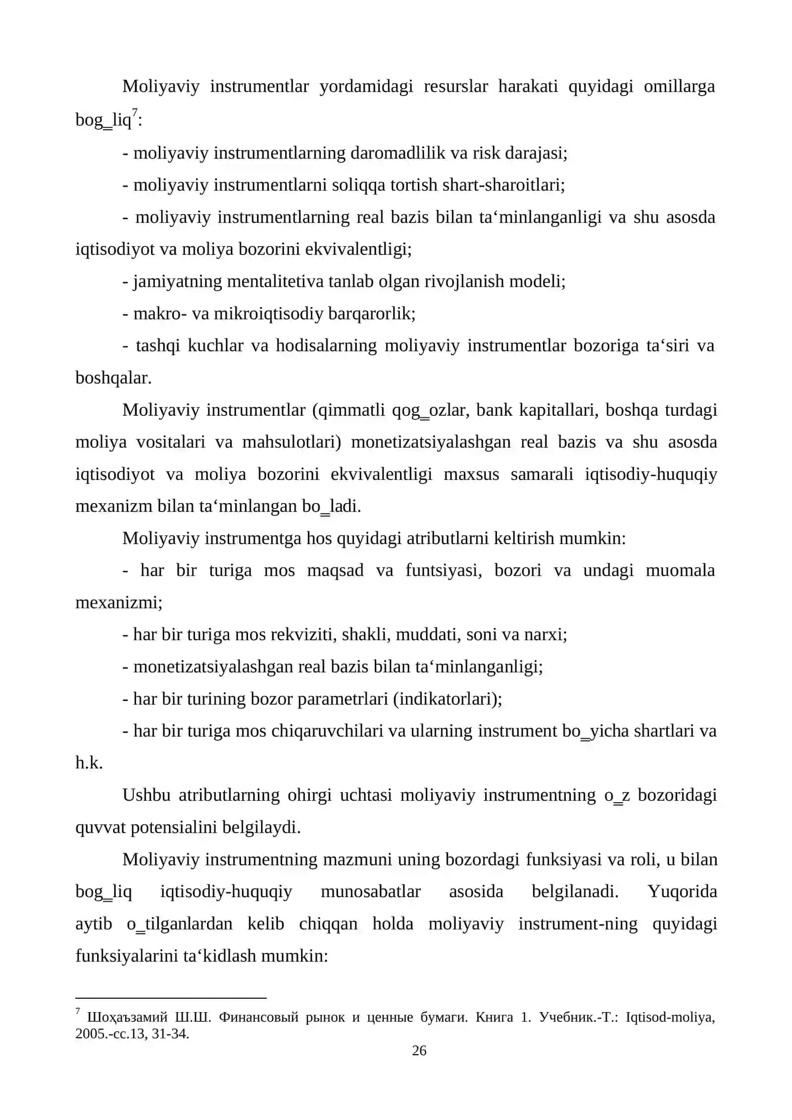 Moliya bozori instrumentlari vaqimmatli qog’ozlar 3
